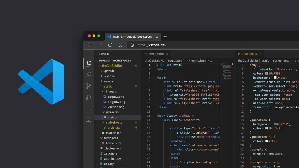 main visual studio code