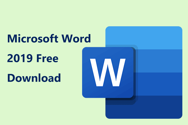 microsoft word 2019 free download