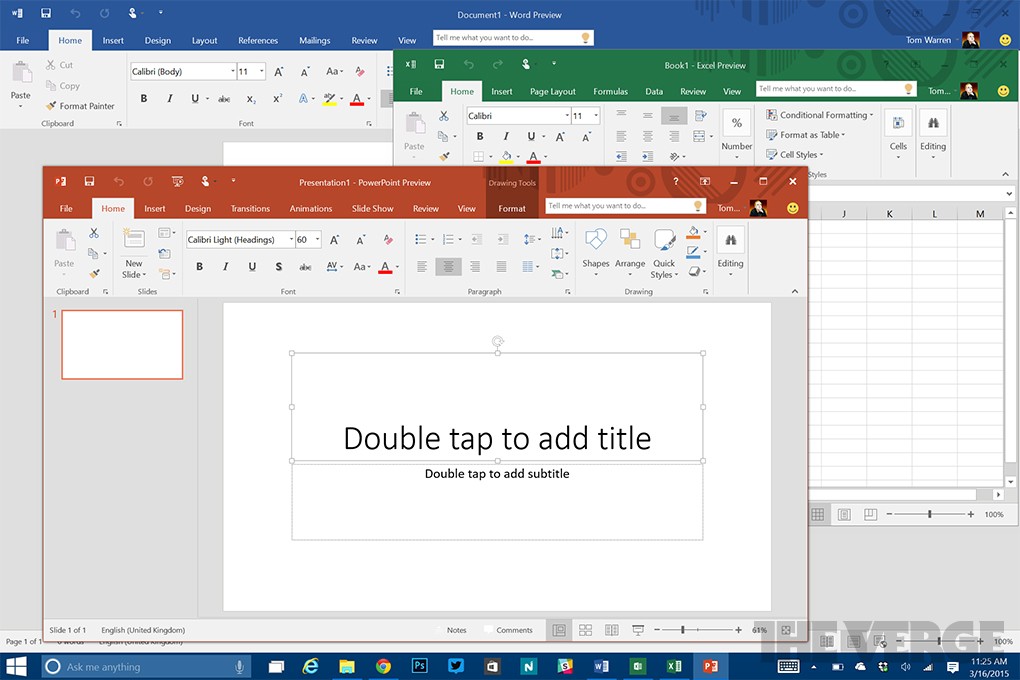 Microsoft office all products example