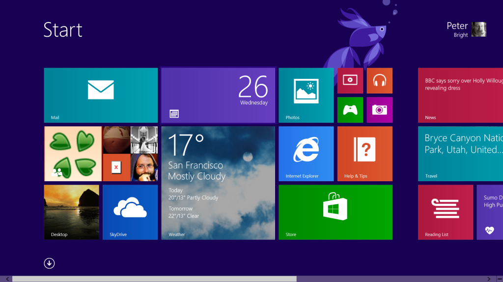 What are Windows 8 key features?