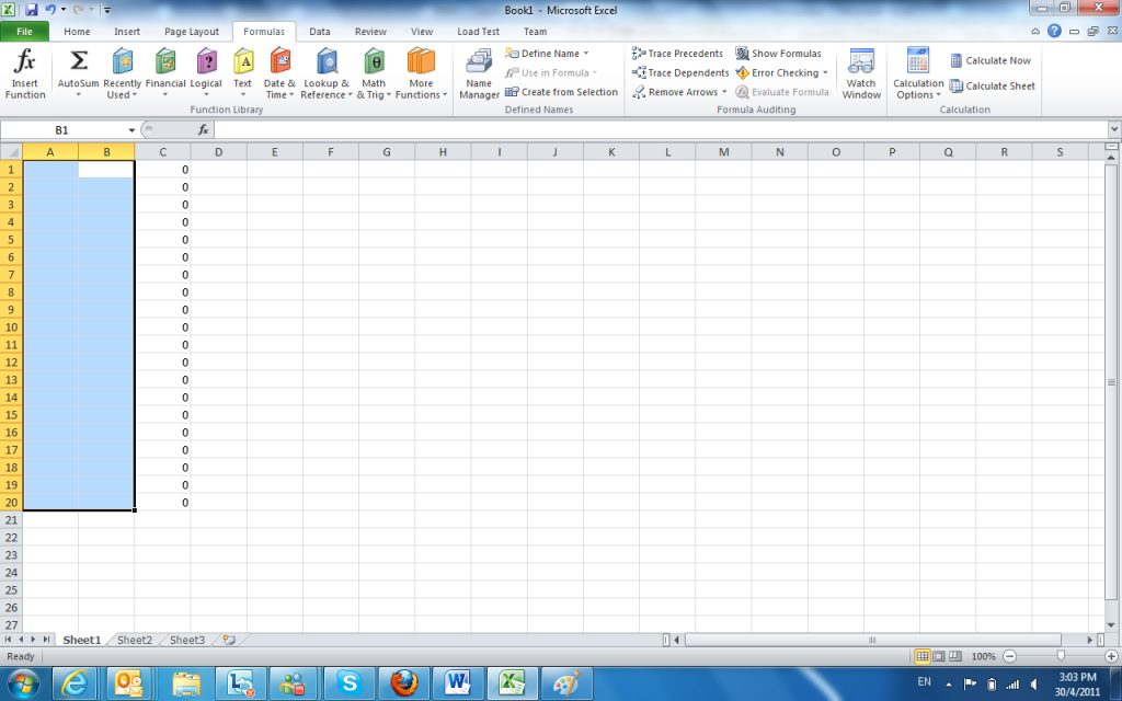 Microsoft Excel 2010 for Windows