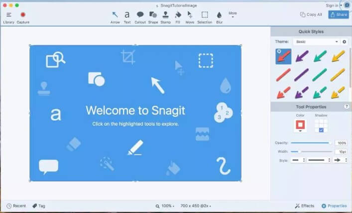 Screenshots for Snagit 2023 crack full version