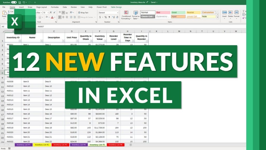 New chart types excel 2021