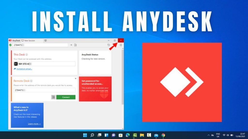 Versions of AnyDesk Remote Desktop  