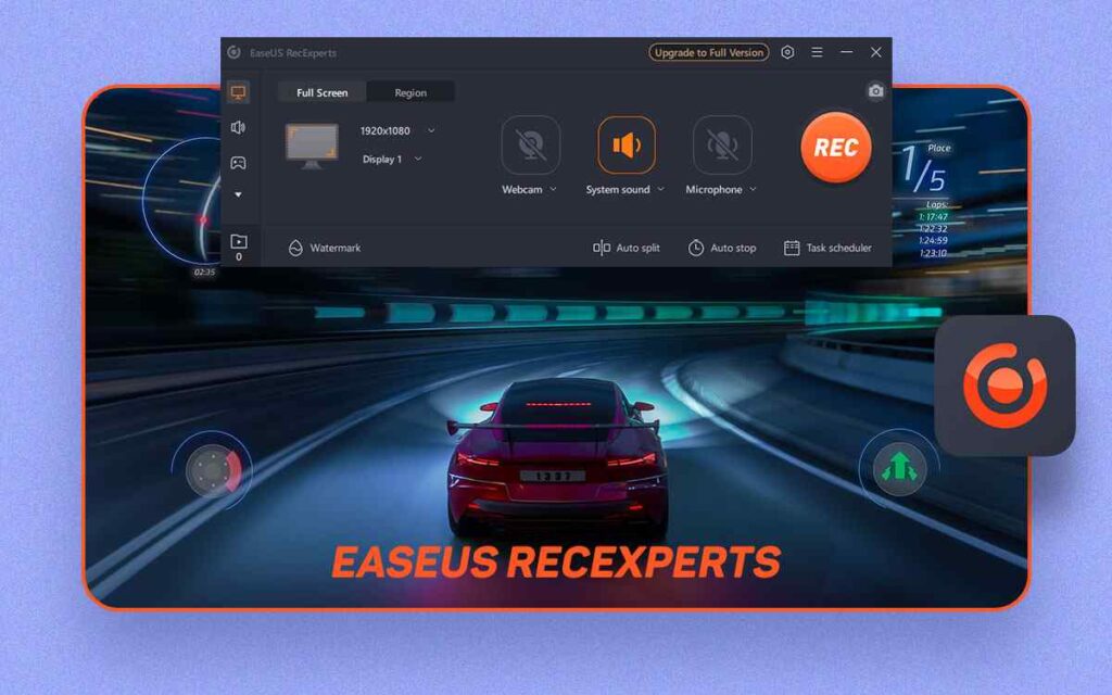 System Requirements for EaseUS RecExperts