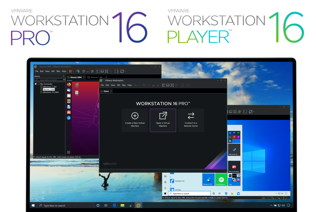 Program description of VMware Workstation Pro 16
