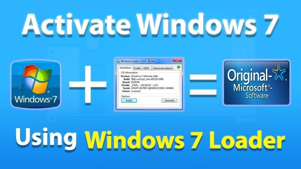 Windows 7 Activator Download For Windows PC