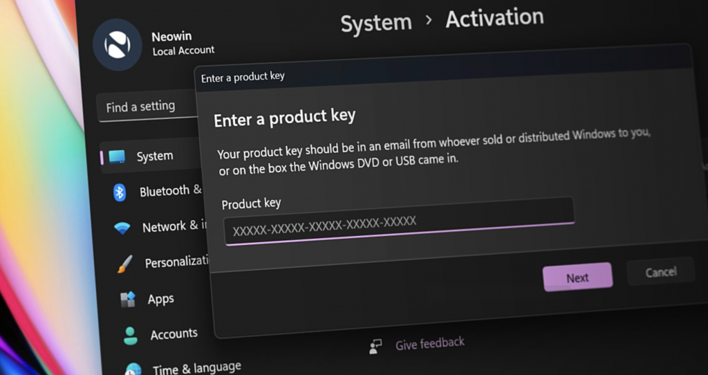 How to use Windows 11 with Activator?